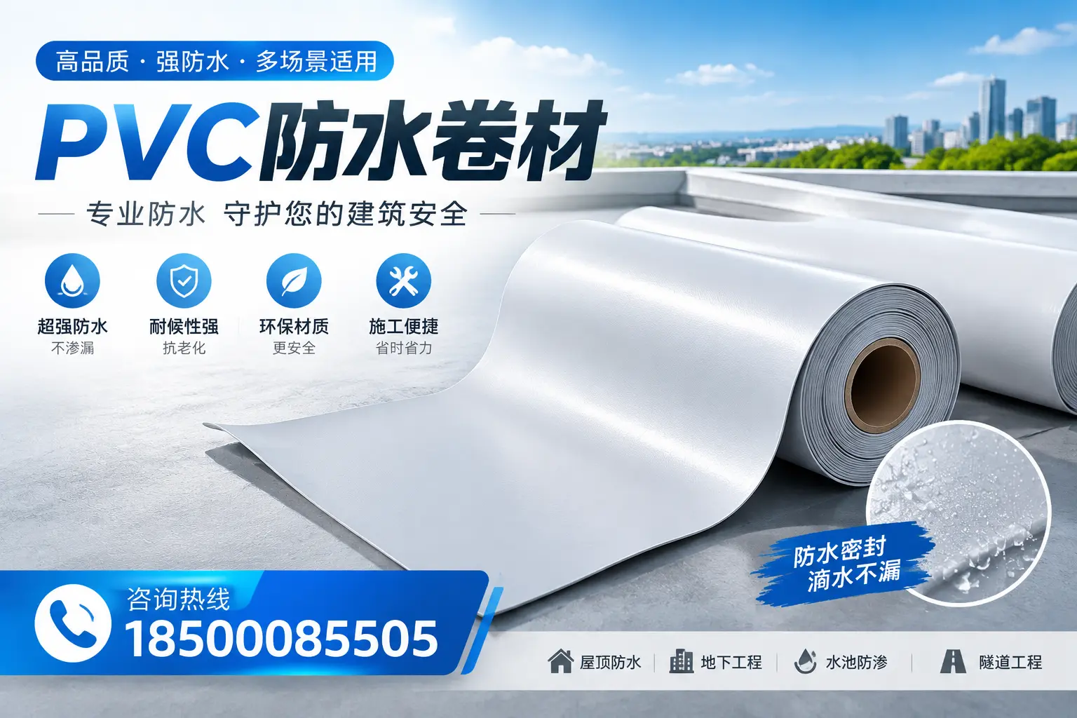 PVC防水卷材的市场竞争分析，信阳品牌选择参考